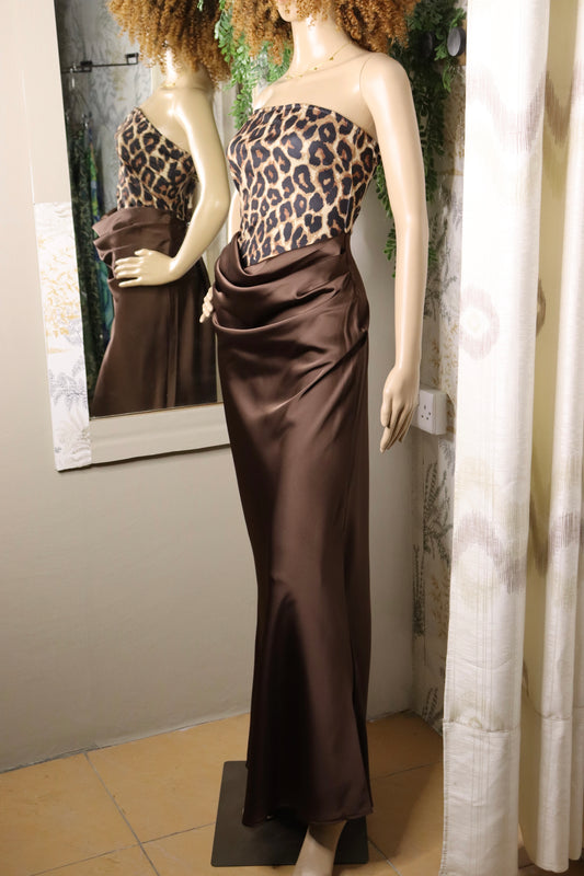 Leila Leopard Dress