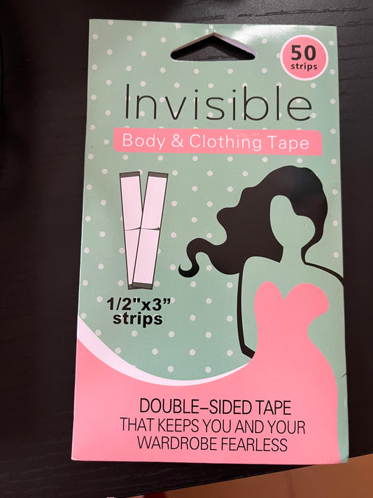 Invisible Clothing Tape