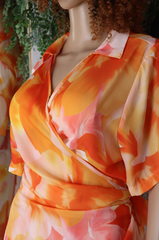 Gaia Wrap Dress